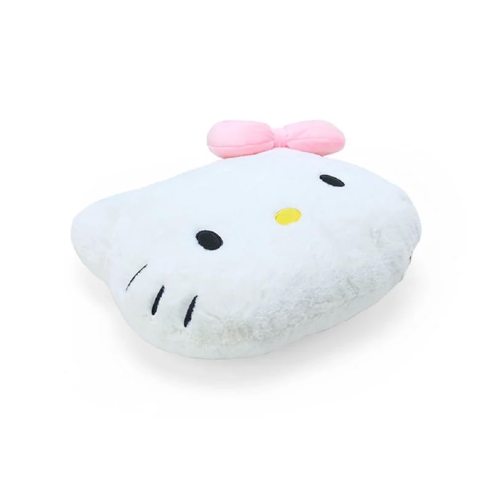 Sanrio Hello Kitty クッション Amazon.com: SANRIO Original Puroland Hello Kitty Face Shaped